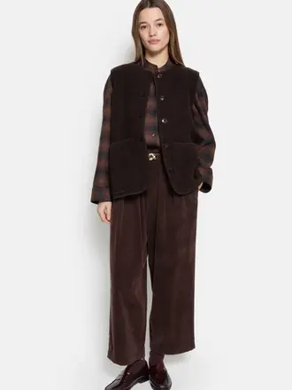 Âme Antwerp Madison Wool Jacket - Brown