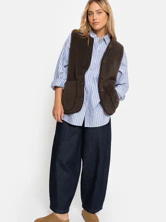 Âme Antwerp Madison Teddy Jacket - Brown