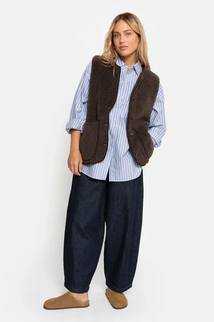 Âme Antwerp Madison Teddy Jacket - Brown