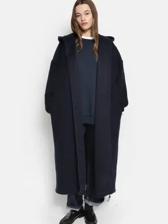 Âme Antwerp Option Wooly Jacket - Navy