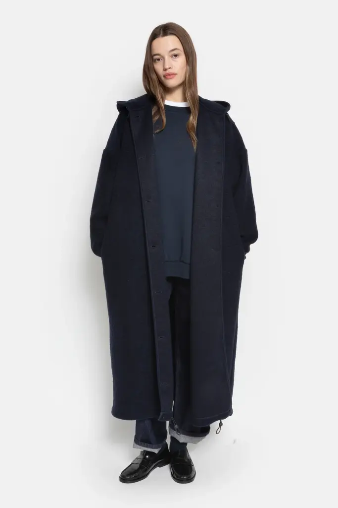 Âme Antwerp Option Wooly Jacket - Navy