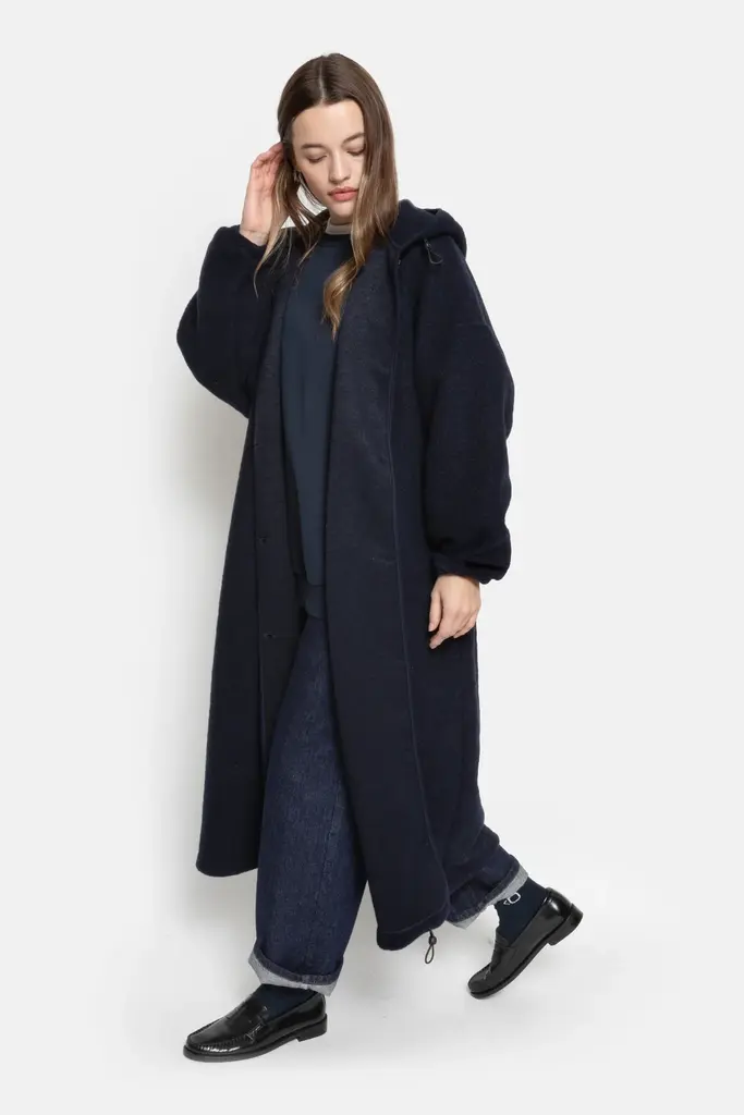 Âme Antwerp Option Wooly Jacket - Navy