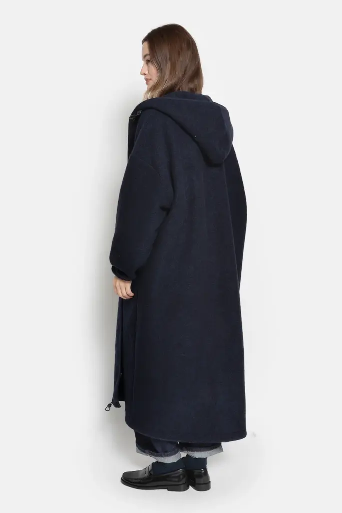 Âme Antwerp Option Wooly Jacket - Navy