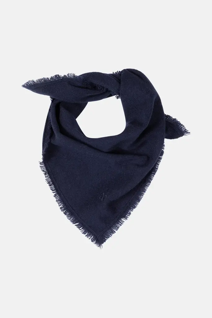 Âme Antwerp Odette Mini Scarf - Navy