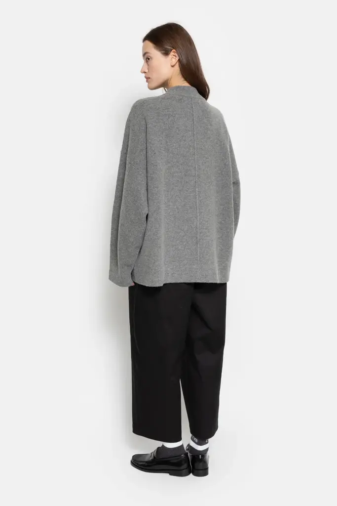 Âme Antwerp Olympia Cardigan - Mid Grey