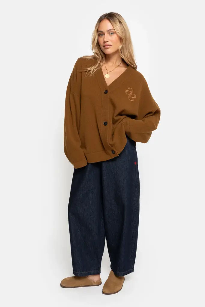 Âme Antwerp Olympia Cardigan - Brown