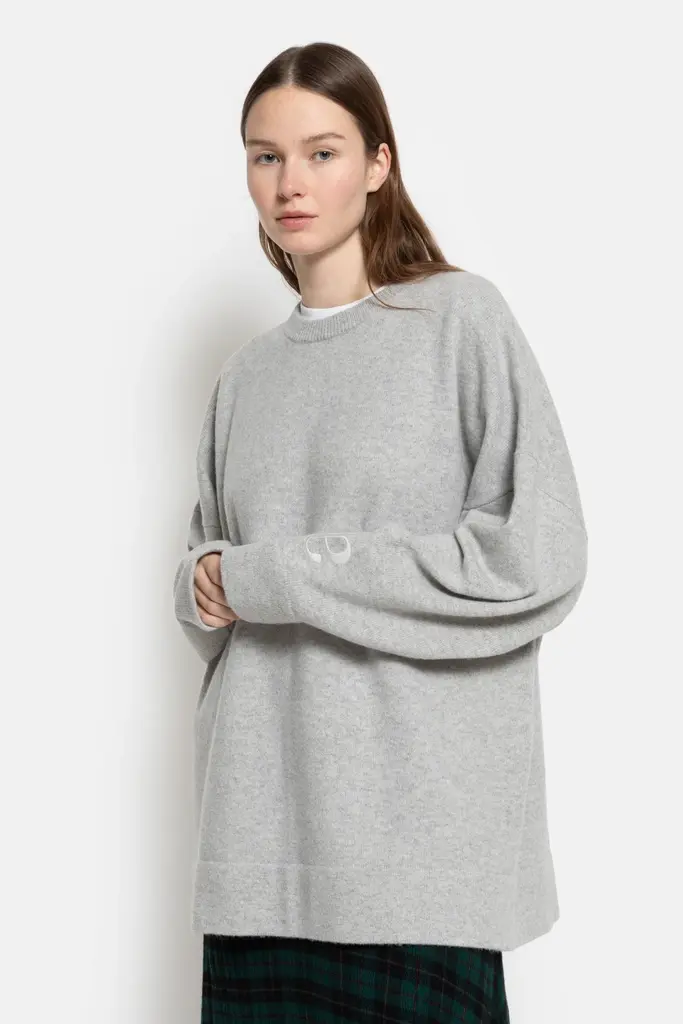 Âme Antwerp Oslo Pull - Light Grey