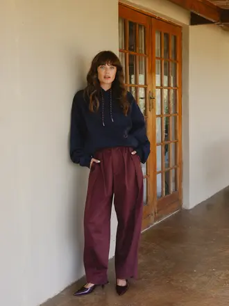 Âme Antwerp New york pants - Bordeaux