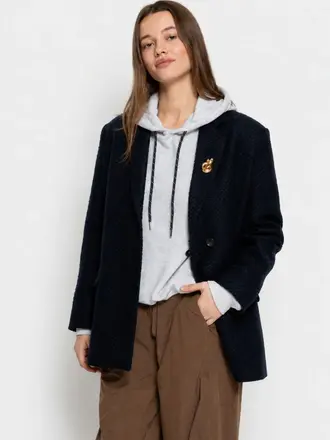 Âme Antwerp Monique blazer - Tweed dark blue