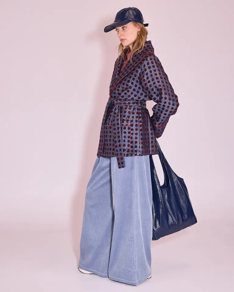 Nathalie Vleeschouwer Joseph Jacket - Burgundy Flower