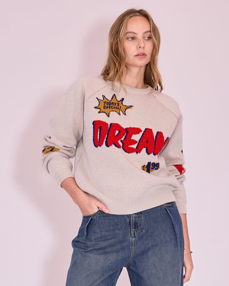 Nathalie Vleeschouwer Jasper Knit - Chalk White