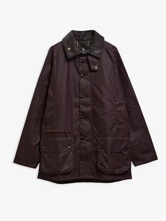 Barbour Icons Beaufort Wax Jacket - Bordeaux
