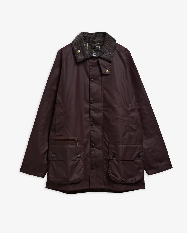 Barbour Icons Beaufort Wax Jacket - Bordeaux