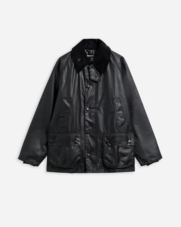 Barbour Bedale Wax Jacket - Black