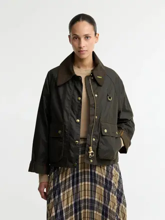 Barbour Icons Modern Spey Was Jacket - Olive/Classic