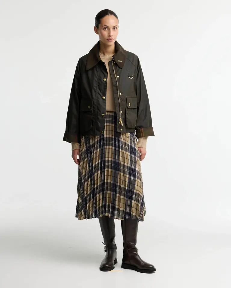 Barbour Icons Modern Spey Was Jacket - Olive/Classic