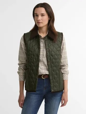 Barbour Darwen Quilted Gilet - Olive/Shadow Classic