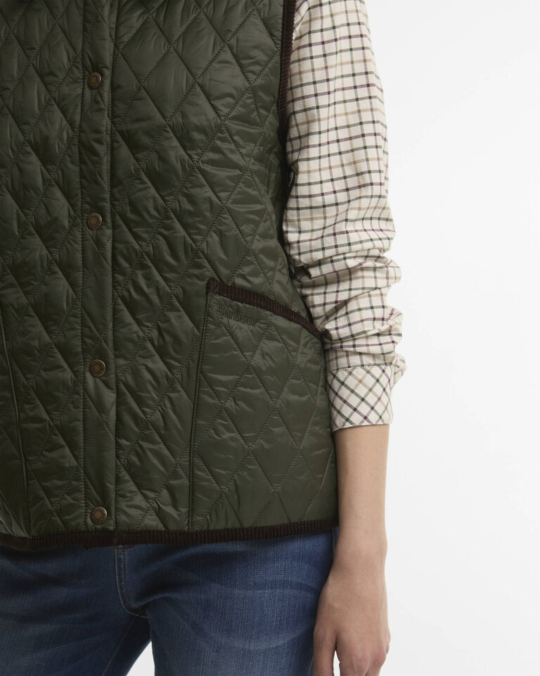 Barbour Darwen Quilted Gilet - Olive/Shadow Classic