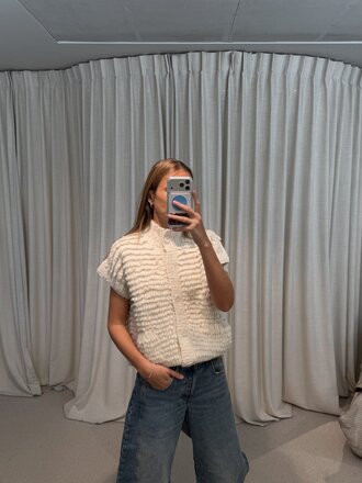 INTI Flavia Vest - Ecru