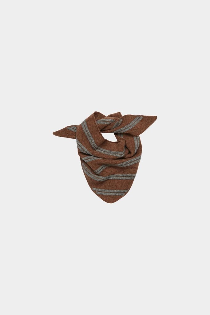 FUB Lambswool Bandana - Hazel Melange/Steel Melange