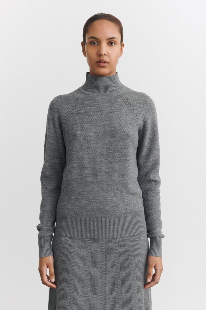 FUB Turtleneck - Steel Melange