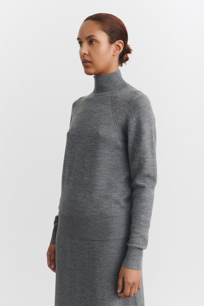 FUB Turtleneck - Steel Melange
