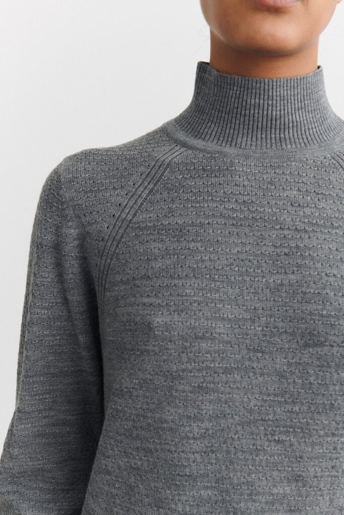 FUB Turtleneck - Steel Melange