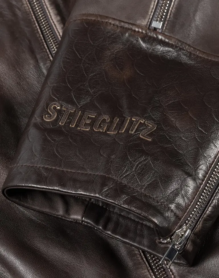 Stieglitz Carmen Leather Jacket - Brown