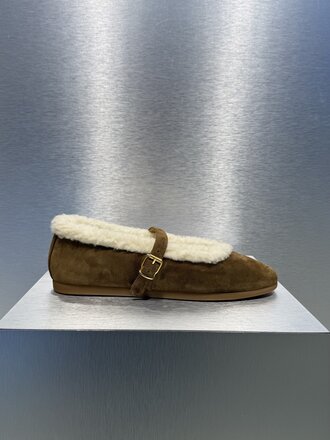 Posa St. Mortitz Ballet Flats - Tabacco