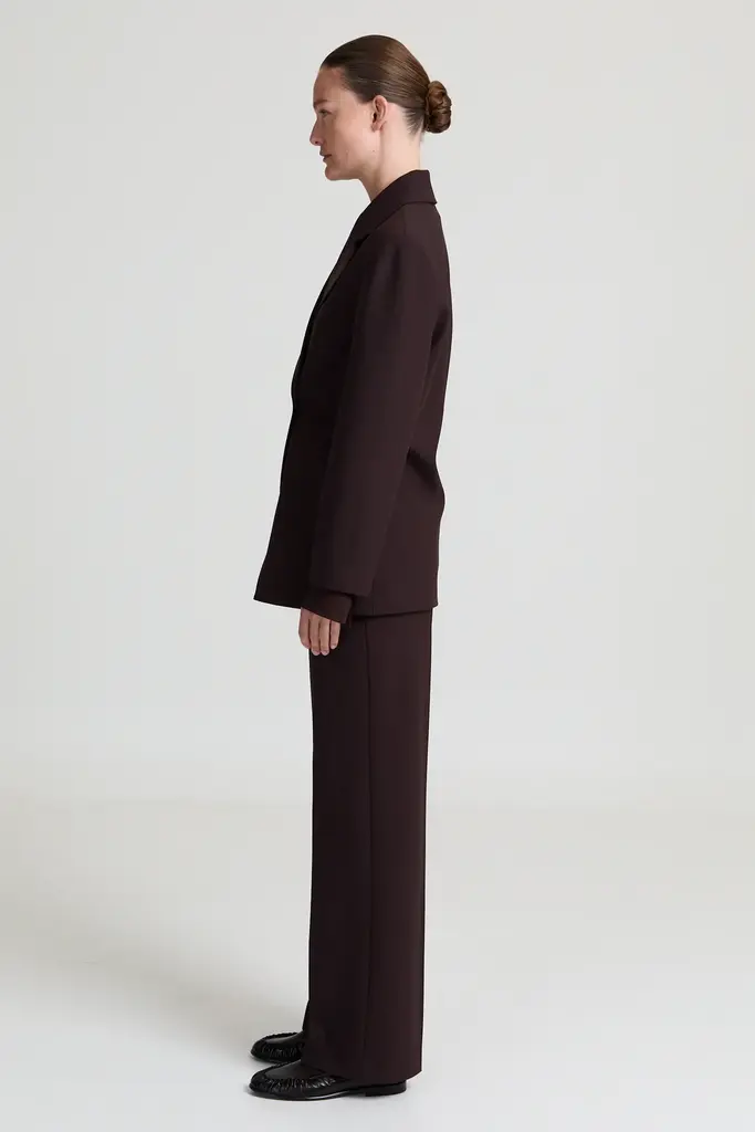 Liv The Label Jools Blazer - Dark Brown