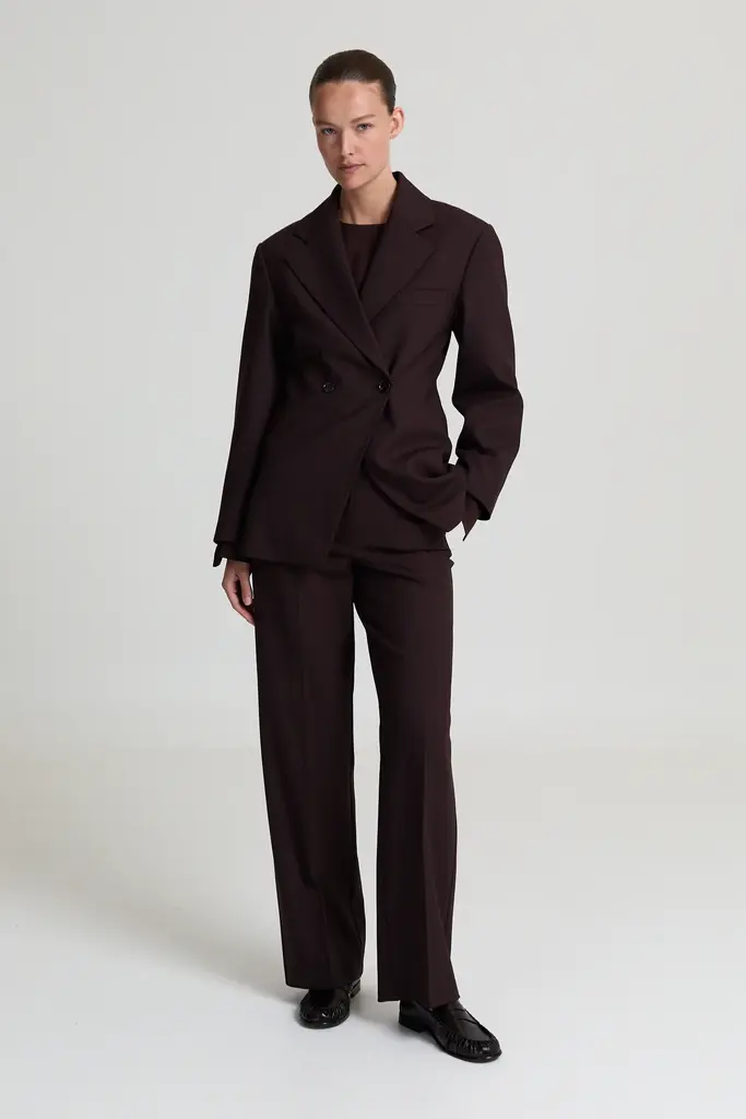 Liv The Label Jools Blazer - Dark Brown