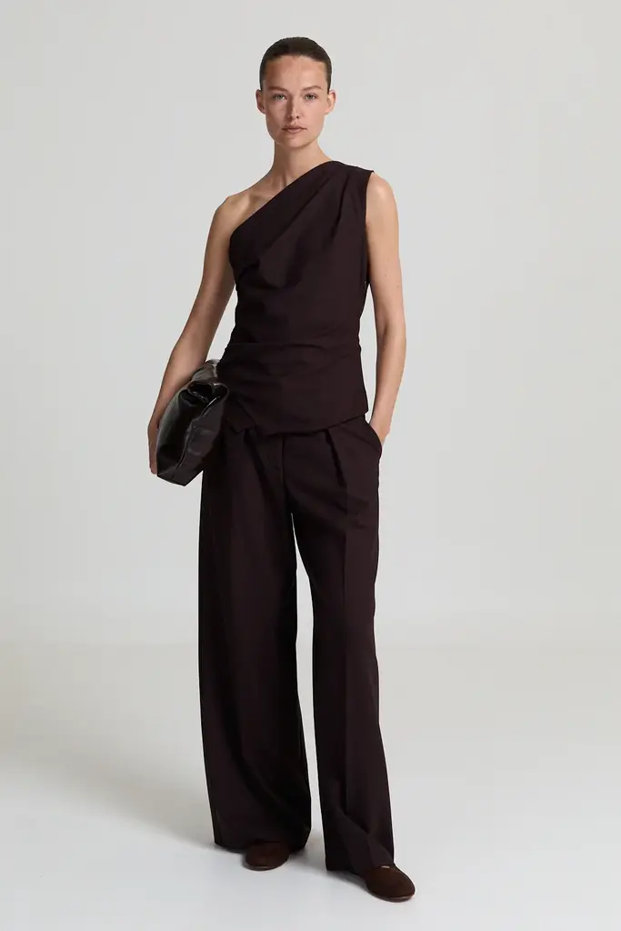 Liv The Label Arianne Pants - Dark Brown