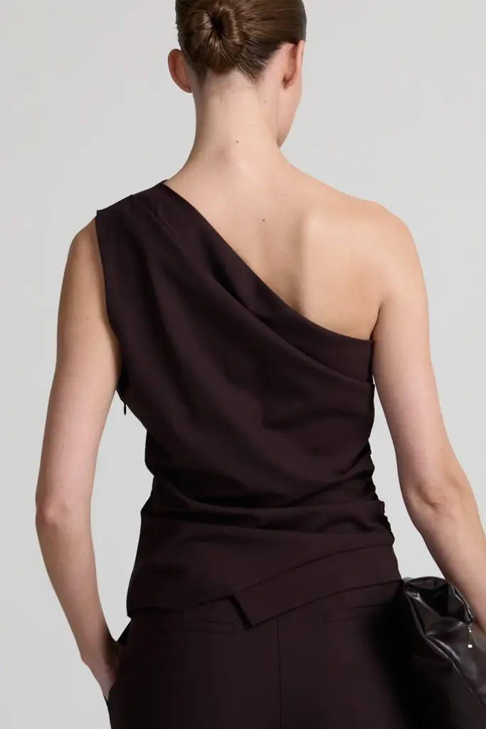 Liv The Label Alice Top - Dark Brown