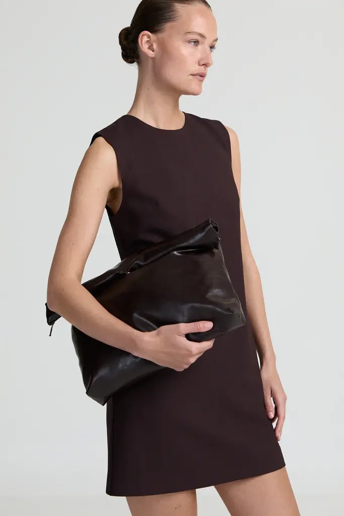 Liv The Label Nausicaa Dress - Dark Brown