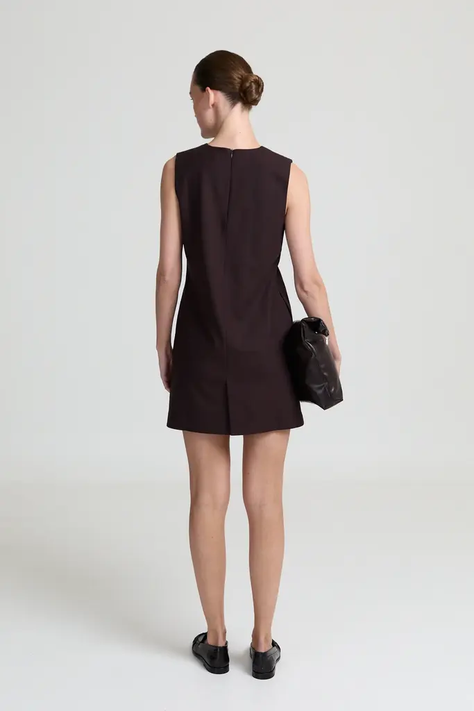 Liv The Label Nausicaa Dress - Dark Brown
