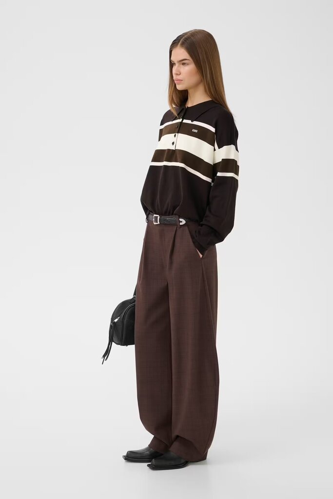 Gestuz Lavana Pants - Brown Check