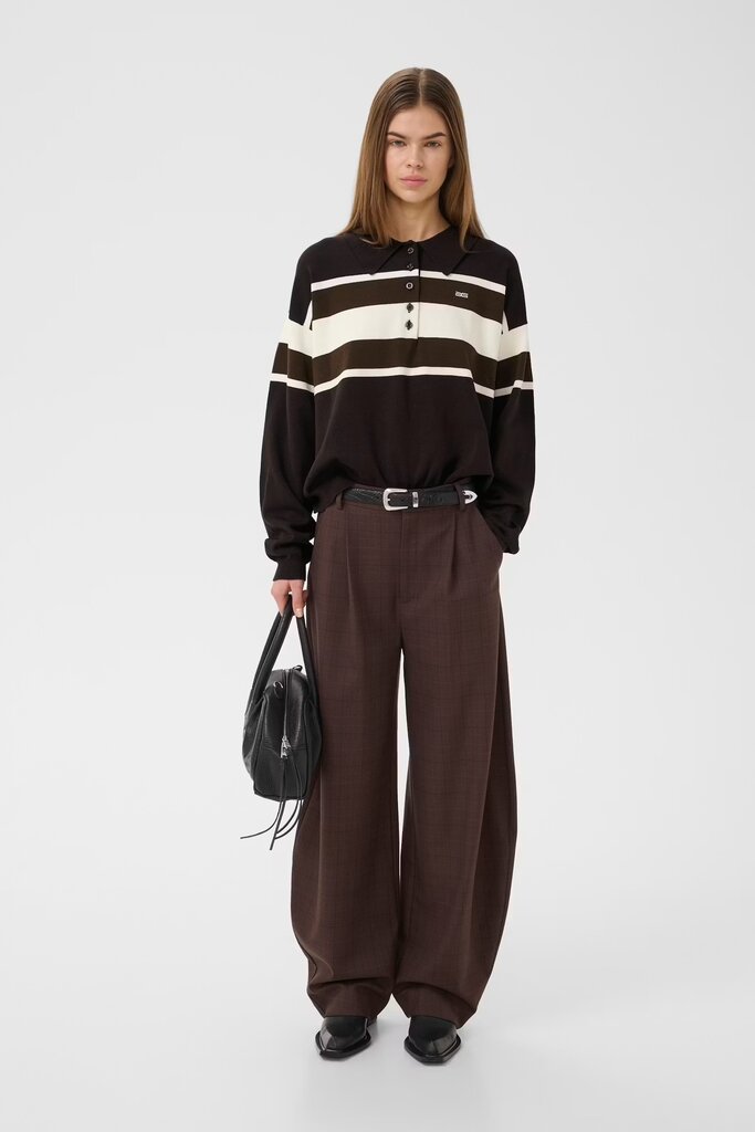 Gestuz Lavana Pants - Brown Check