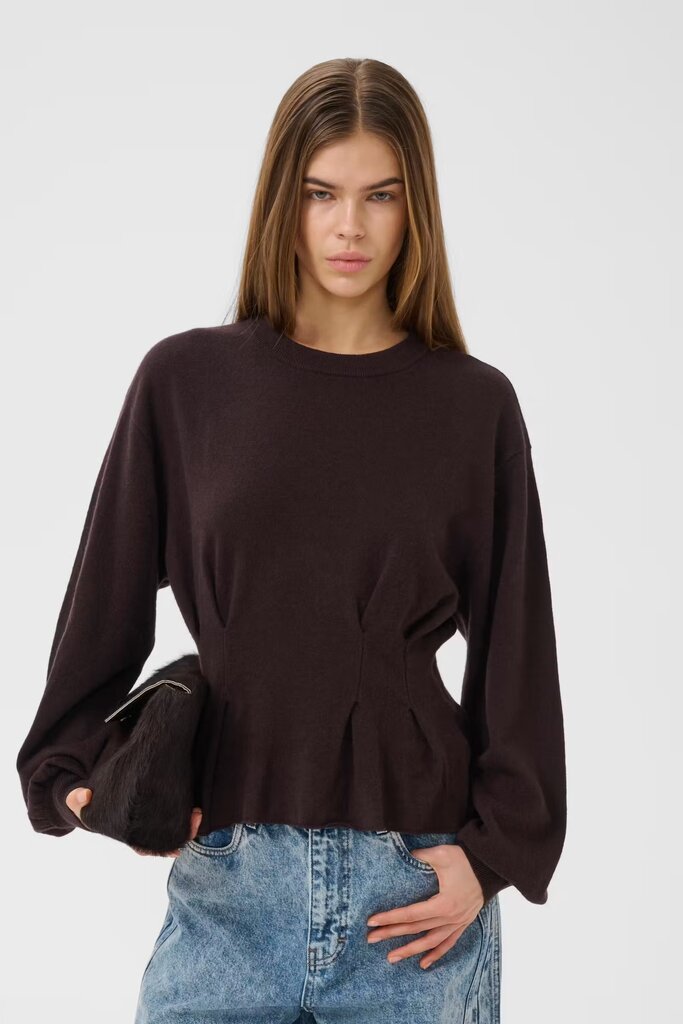 Gestuz Manzi Waist Pullover - Ganache