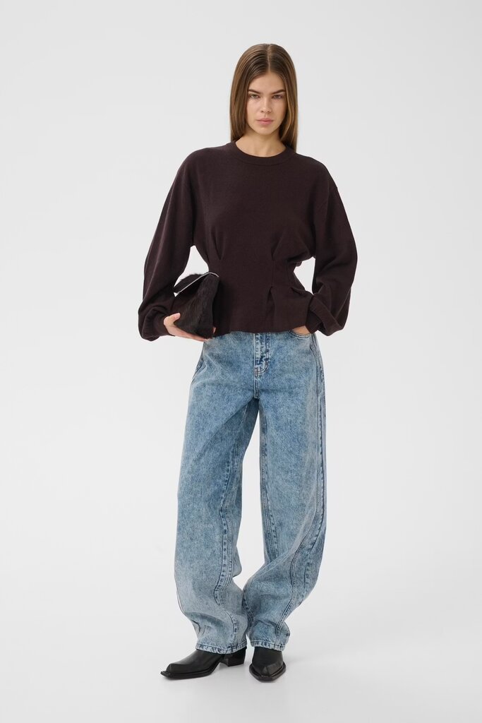 Gestuz Manzi Waist Pullover - Ganache