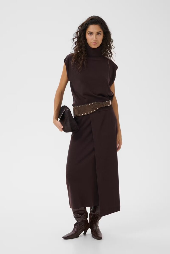 Gestuz Manzi Waistcoat - Ganache