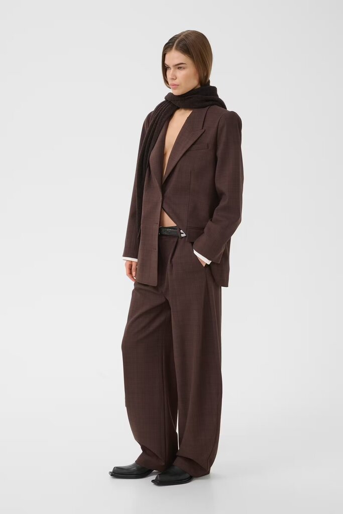 Gestuz Lavana Blazer - Brown Check