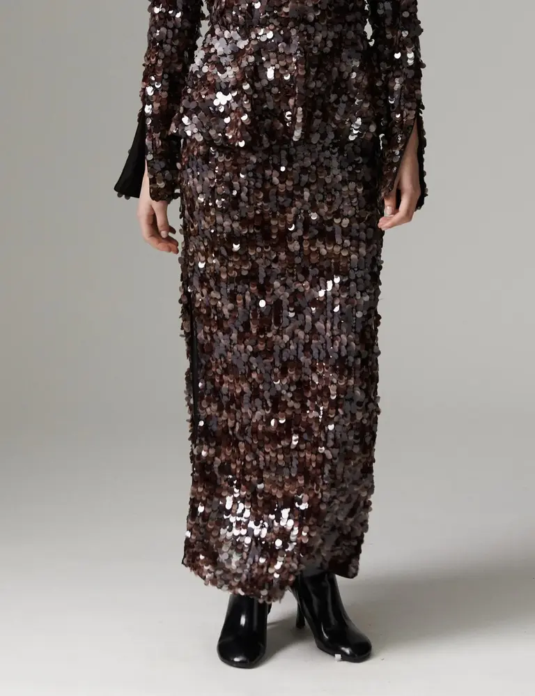 DAY Esma Shimmy Skirt - Ganache