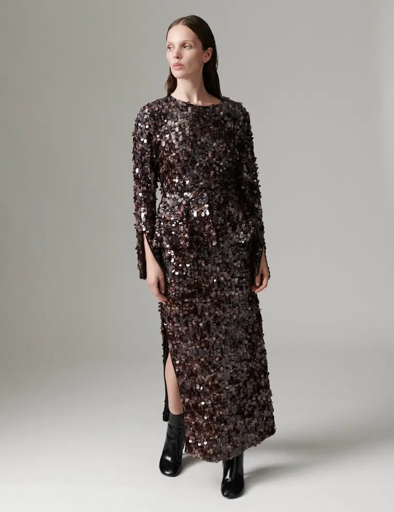 DAY Esma Shimmy Skirt - Ganache