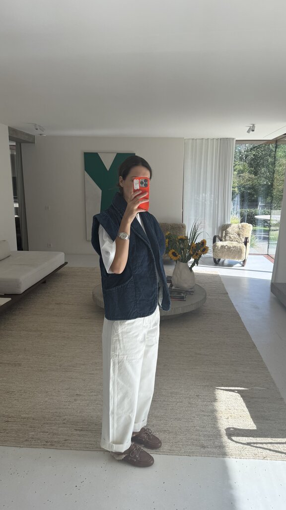Aokyanos Brook Denim Vest - Indigo Rinse