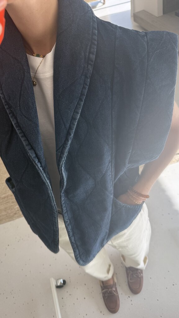 Aokyanos Brook Denim Vest - Indigo Rinse