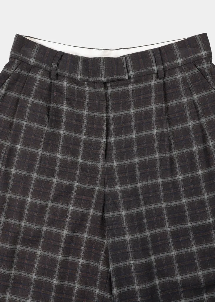 NOTED Abbi Bermuda - Checkered