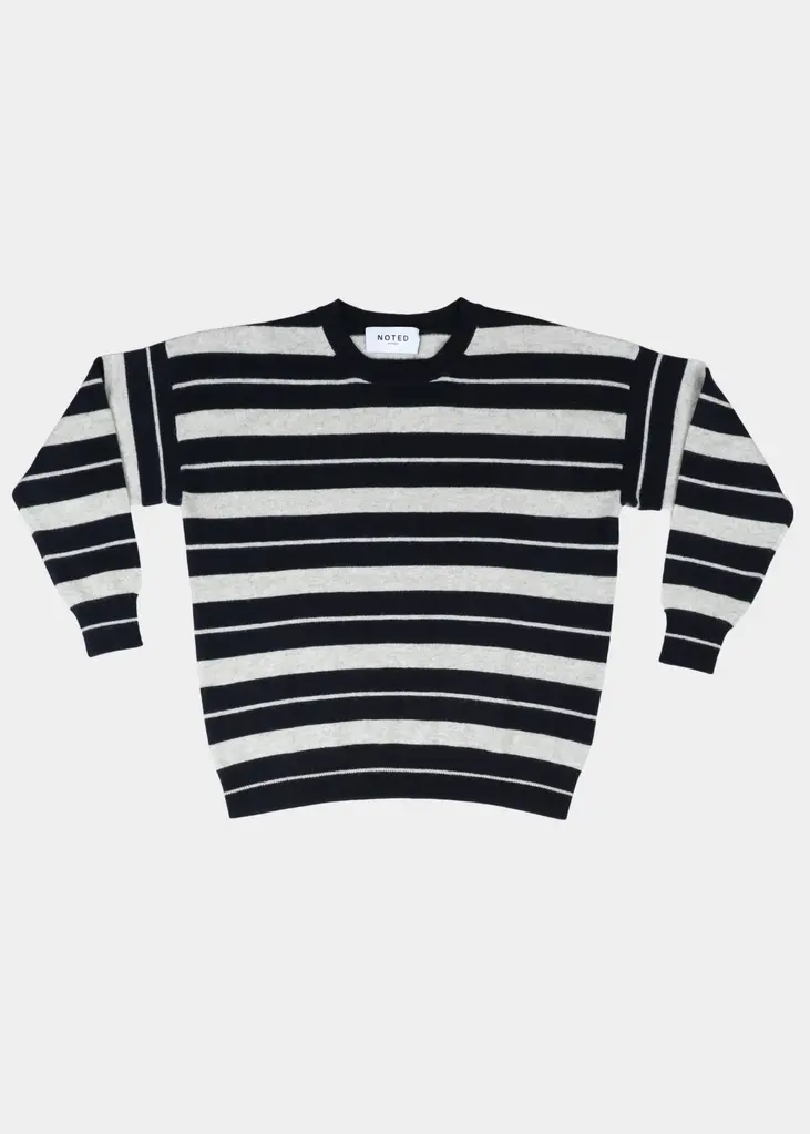 NOTED Alexi Pull - Navy/Grey