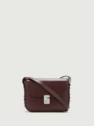 Soeur Bellissima Mini Bag - Bordeaux/Silver