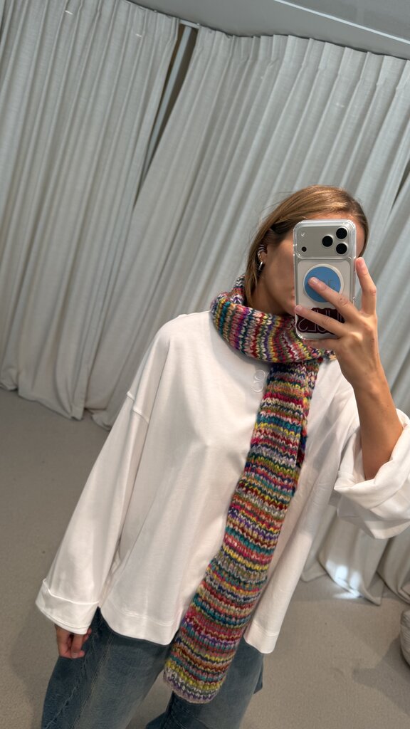 INTI Shawl Sol Knitted Scarf - Multi