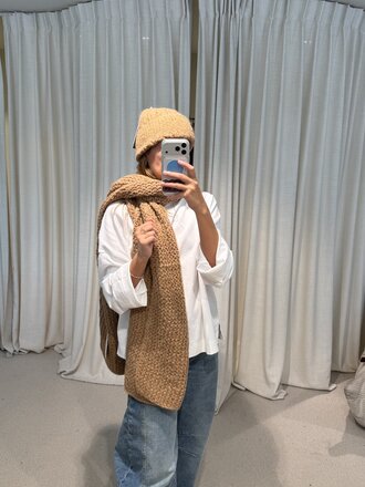 INTI Medellin Knitted Hat - Sand